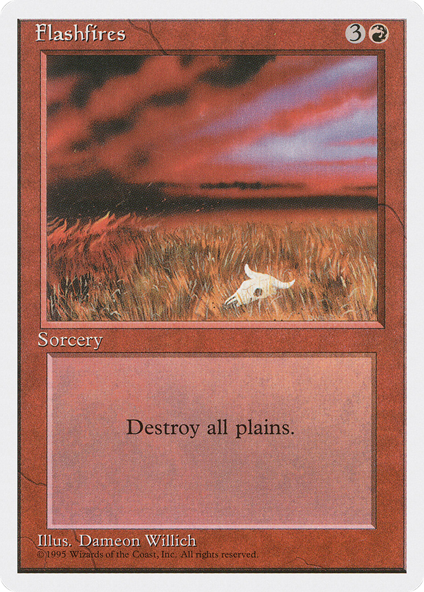 Flashfires (4ED-) - Fourth Edition