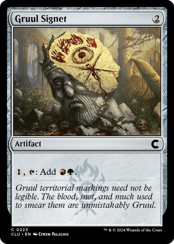 Gruul Signet (CLU-223) - Ravnica: Clue Edition