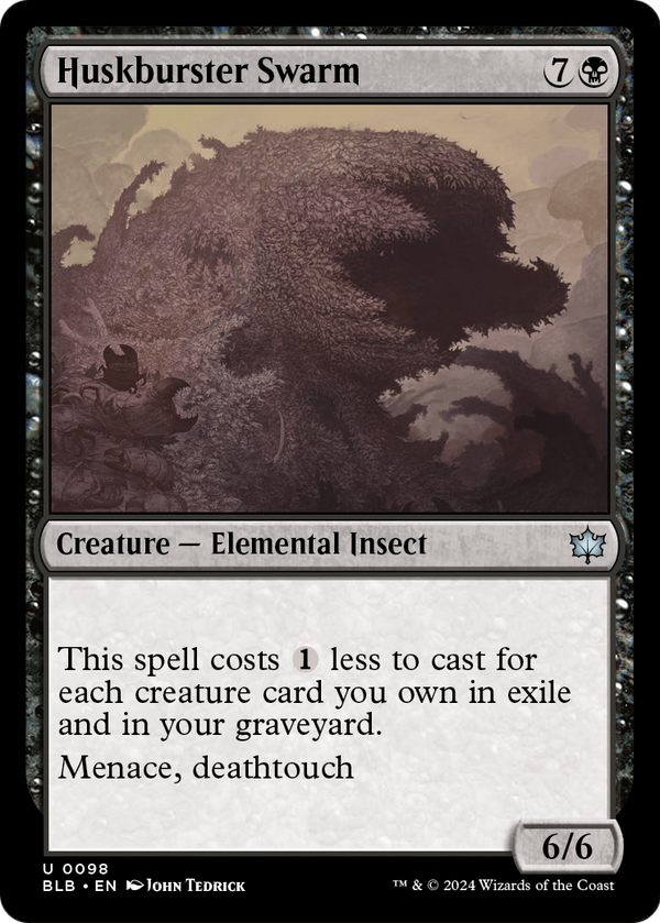 Huskburster Swarm (BLB-098) - Bloomburrow Foil