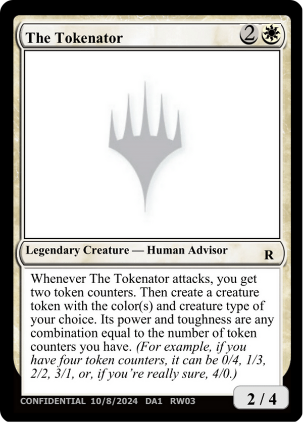 The Tokenator (UNK-RW03G) - Unknown Event