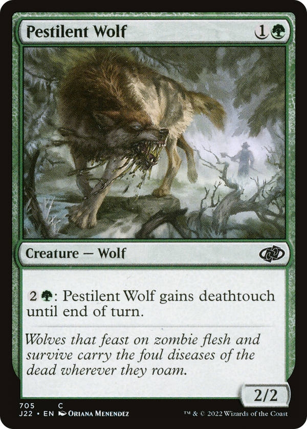 Pestilent Wolf (J22-705) - Jumpstart 2022