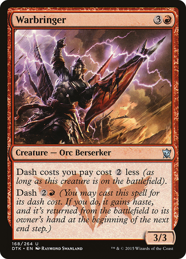 Warbringer (DTK-168) - Dragons of Tarkir