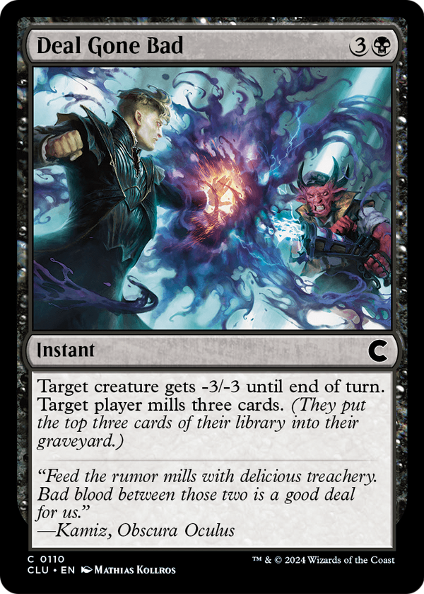 Deal Gone Bad (CLU-110) - Ravnica: Clue Edition