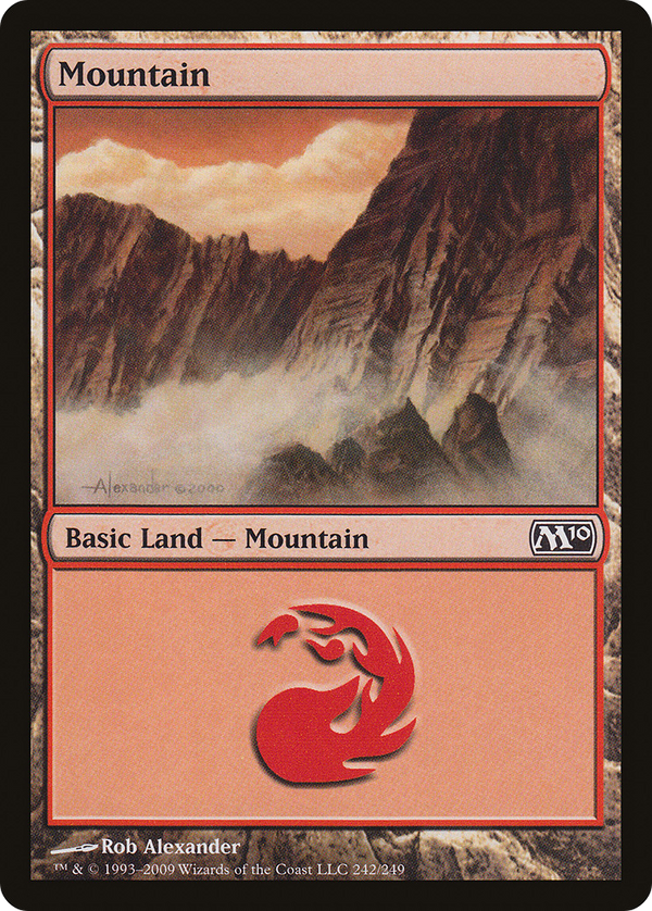Mountain (242) (M10-242) - Magic 2010