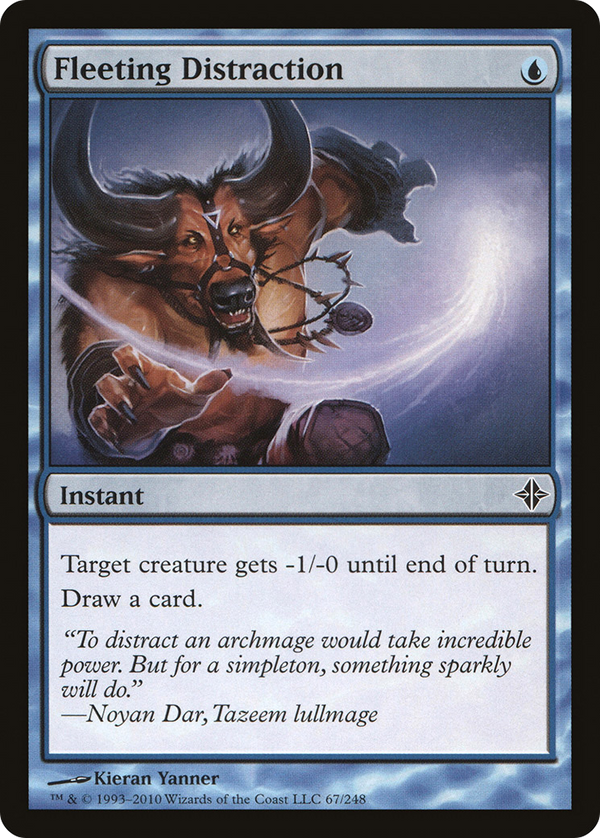 Fleeting Distraction (ROE-067) - Rise of the Eldrazi Foil
