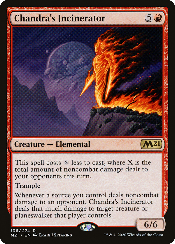 Chandra's Incinerator (M21-136) - Core Set 2021 Foil