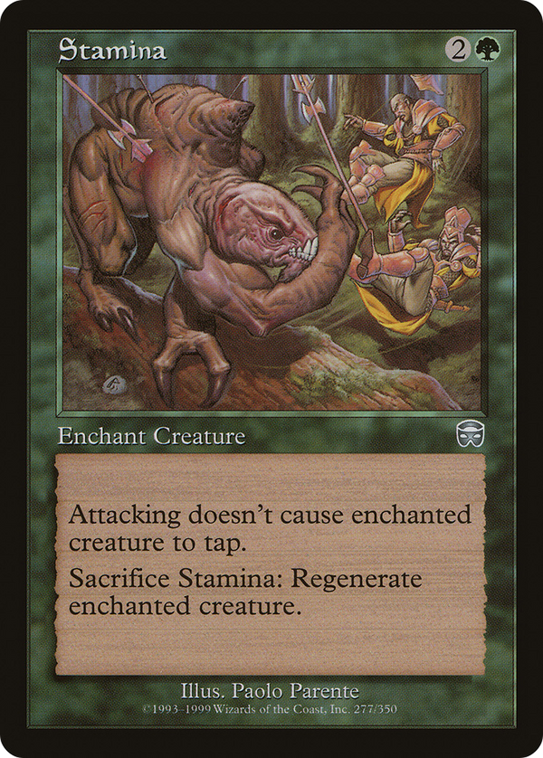 Stamina (MMQ-277) - Mercadian Masques Foil