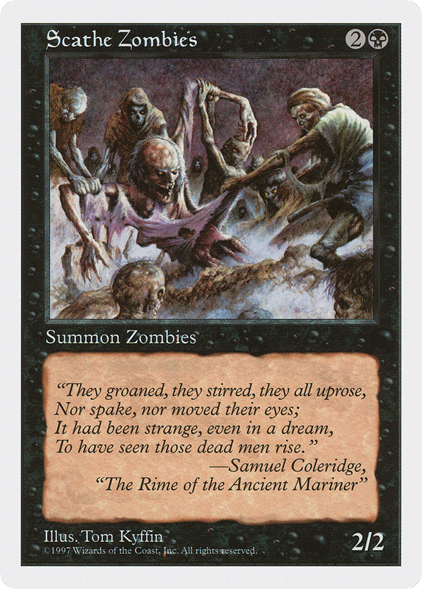 Scathe Zombies (5ED-) - Fifth Edition