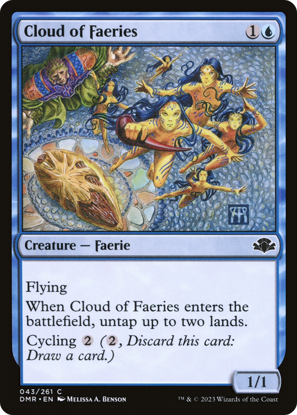 Cloud of Faeries (DMR-043) - Dominaria Remastered Foil