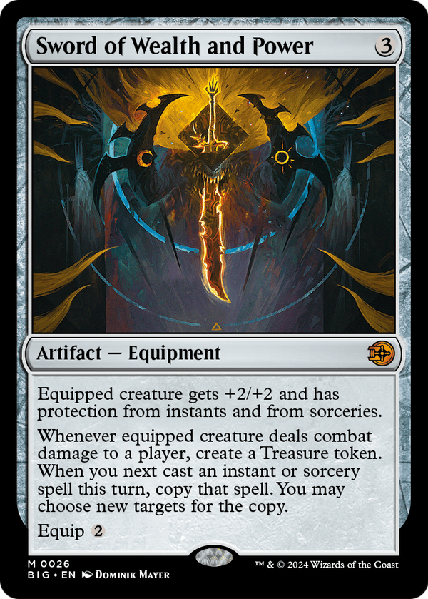 Sword of Wealth and Power (BIG-026) - The Big Score