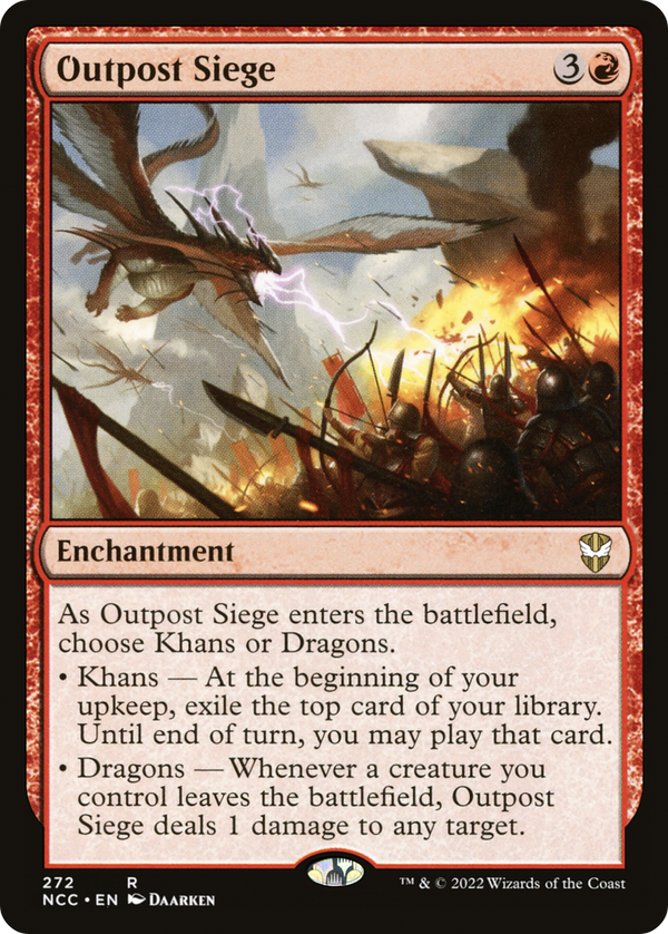 Outpost Siege (NCC-272) - New Capenna Commander