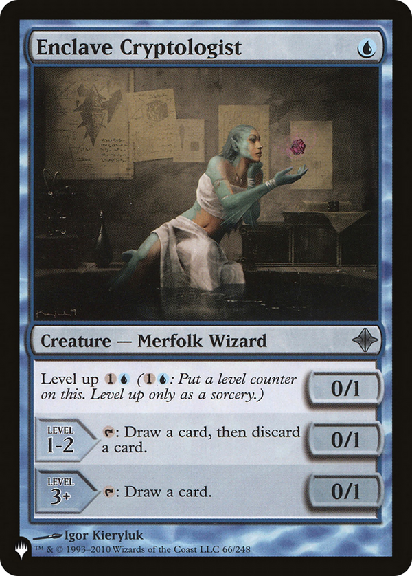 Enclave Cryptologist (LIST-ROE-66) - The List