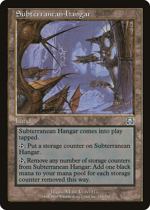 Subterranean Hangar (MMQ-329) - Mercadian Masques Foil