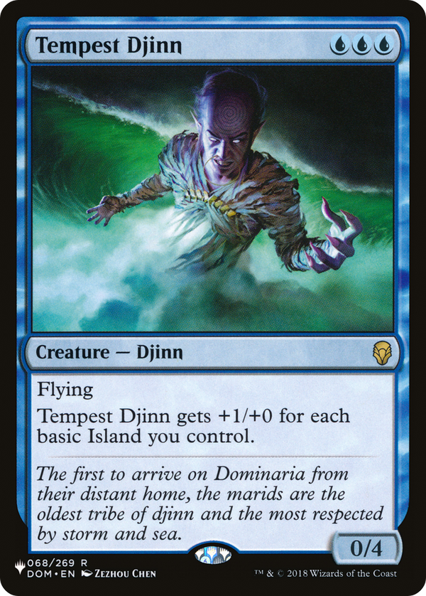 Tempest Djinn (LIST-DOM-68) - The List