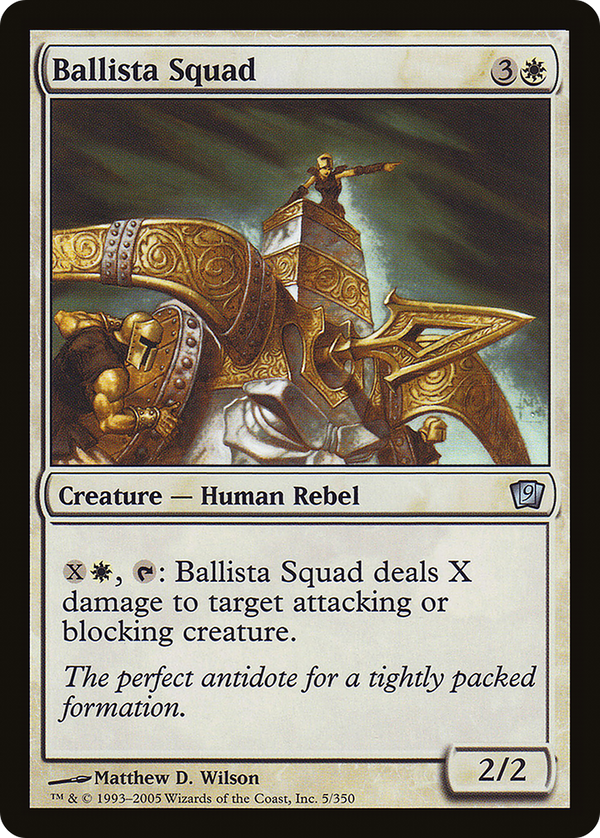 Ballista Squad (9ED-005) - 9th Edition Foil