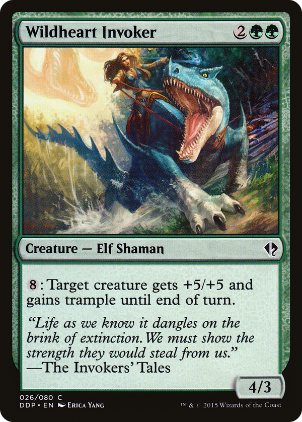 Wildheart Invoker (DDP-026) - Duel Decks: Zendikar vs. Eldrazi