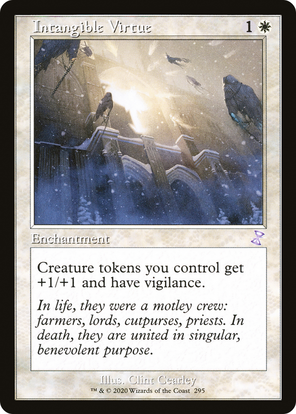 Intangible Virtue (TSR-295) - Time Spiral Remastered Foil