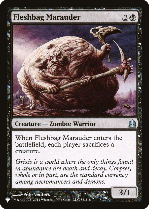 Fleshbag Marauder (LIST-CMD-83) - The List