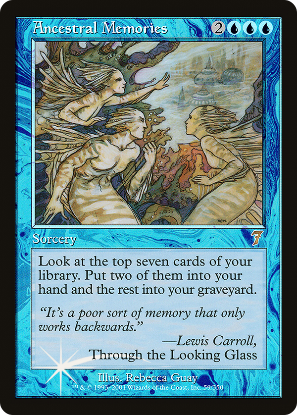 Ancestral Memories (7ED-59★) - 7th Edition Foil