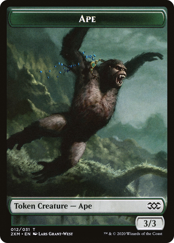 Ape (T2XM-012) - Double Masters Tokens Foil