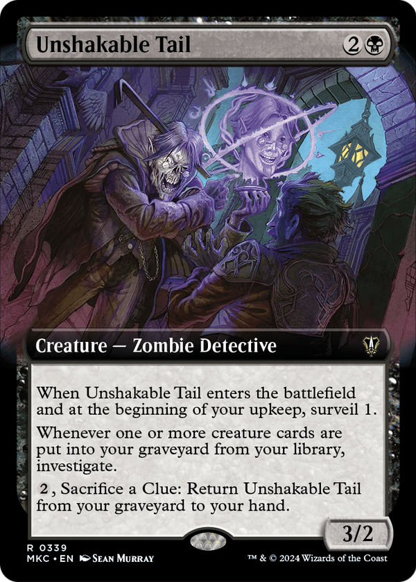 Unshakable Tail (Extended Art) (MKC-339) - Murders at Karlov Manor Commander: (Extended Art)