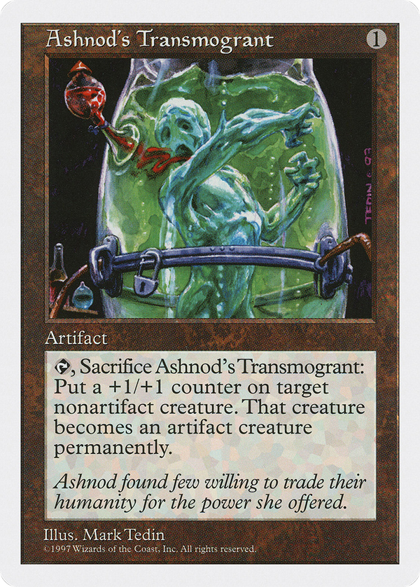 Ashnod's Transmogrant (5ED-) - Fifth Edition