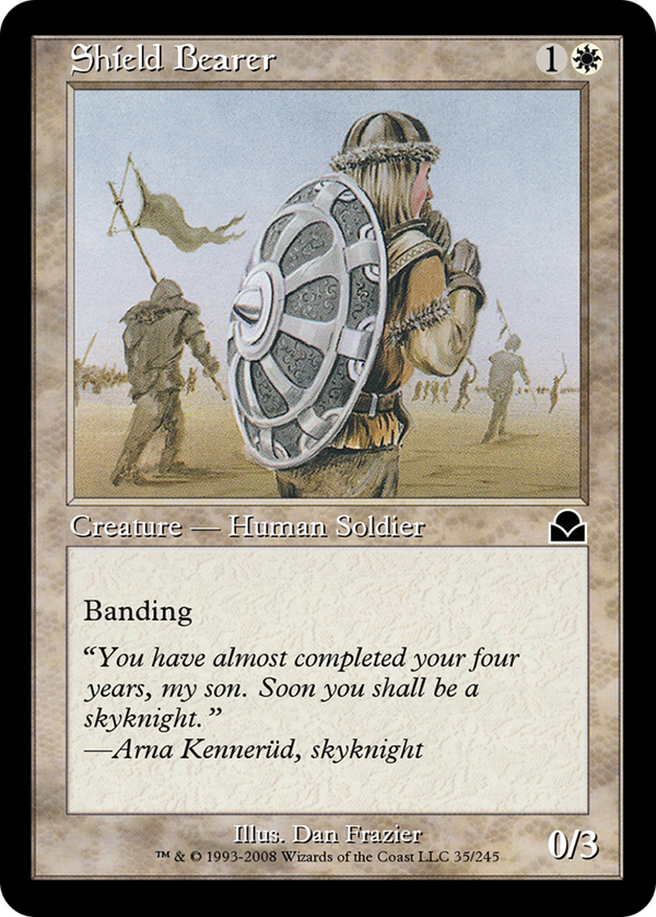 Shield Bearer (ME2-035) - Masters Edition II Foil