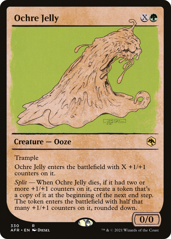 Ochre Jelly (Showcase) (AFR-330) - Adventures in the Forgotten Realms: (Showcase)