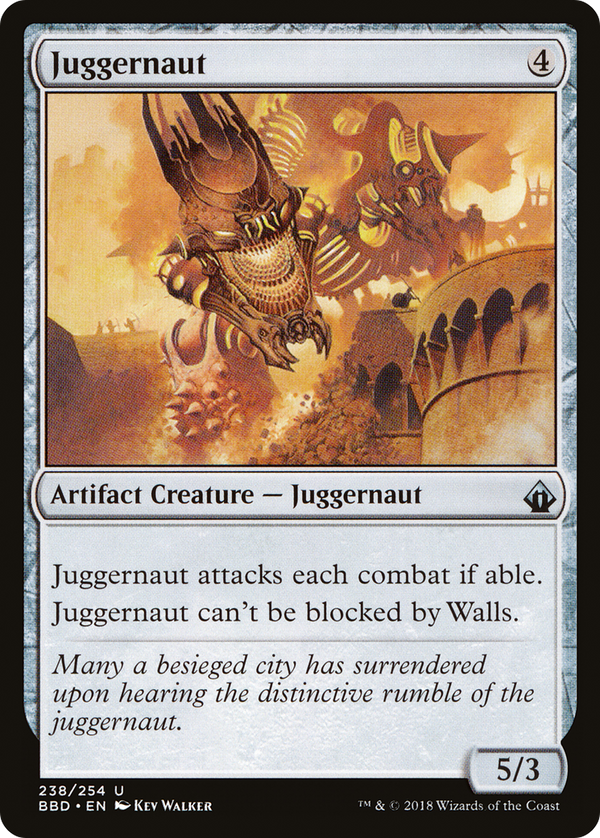 Juggernaut (BBD-238) - Battlebond Foil