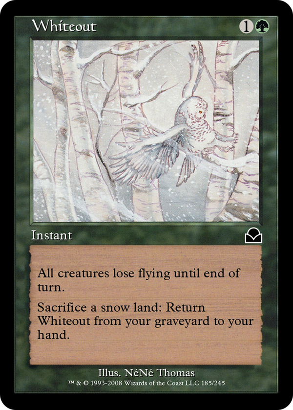 Whiteout (ME2-185) - Masters Edition II Foil