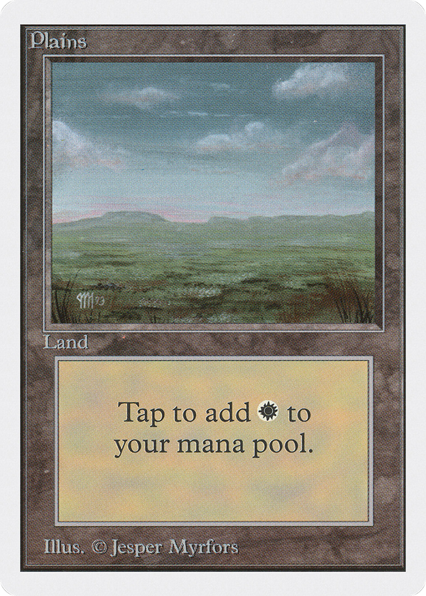 Plains (C) (2ED-) - Unlimited Edition