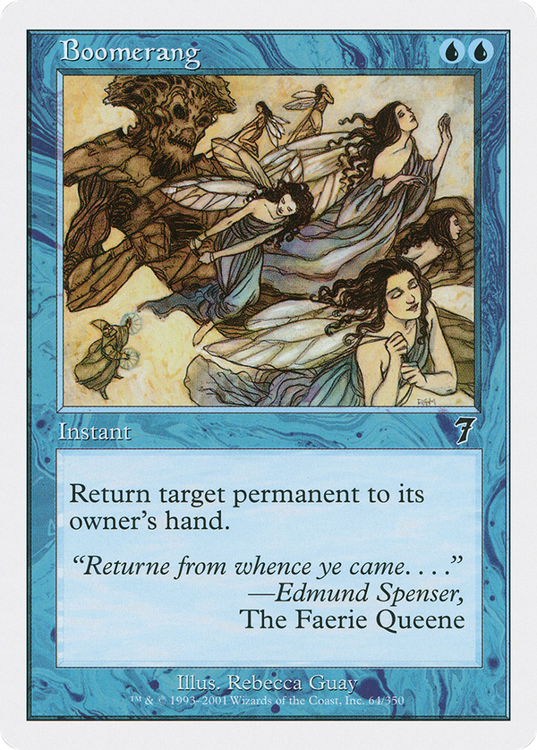Boomerang (7ED-064) - 7th Edition Foil