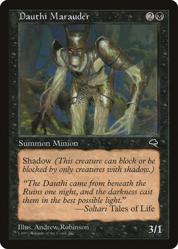 Dauthi Marauder (TMP-123) - Tempest