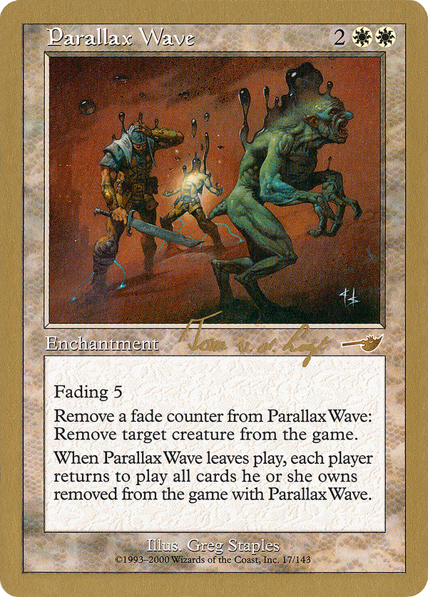 Parallax Wave - 2000 Tom van de Logt (NMS) (WCD-) - World Championship Decks 2000