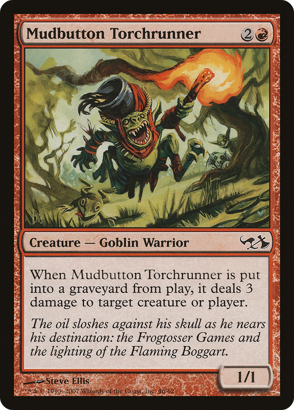 Mudbutton Torchrunner (EVG-046) - Duel Decks: Elves vs. Goblins