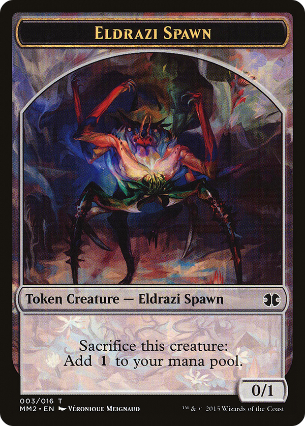 Eldrazi Spawn Token (003) (MM2-003) - Modern Masters 2015 Tokens