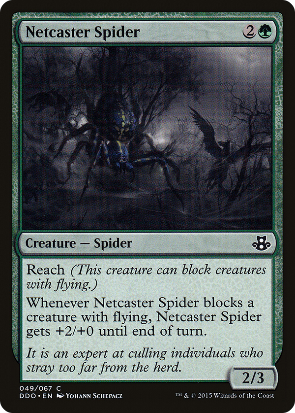 Netcaster Spider (DDO-049) - Duel Decks: Elspeth vs. Kiora
