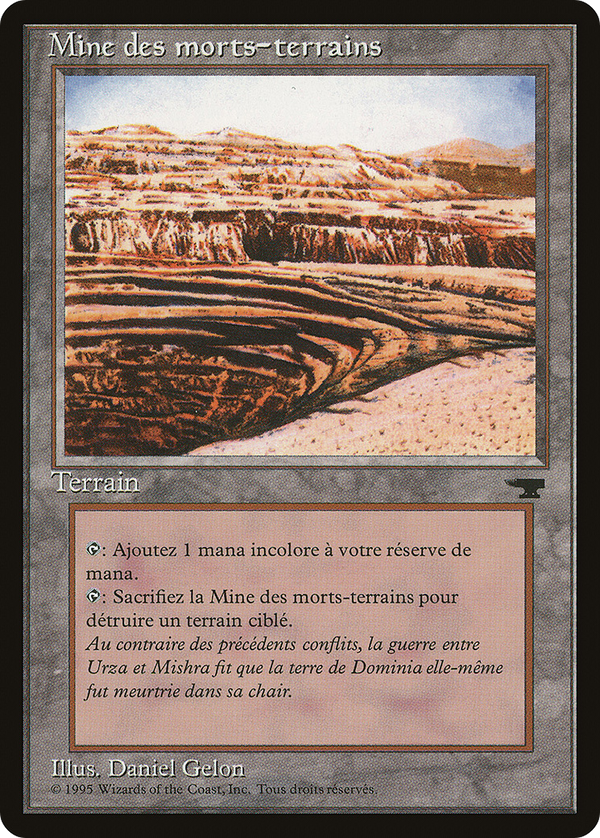 Strip Mine (French) - "Mine des morts-terrains" (REN-) - Renaissance