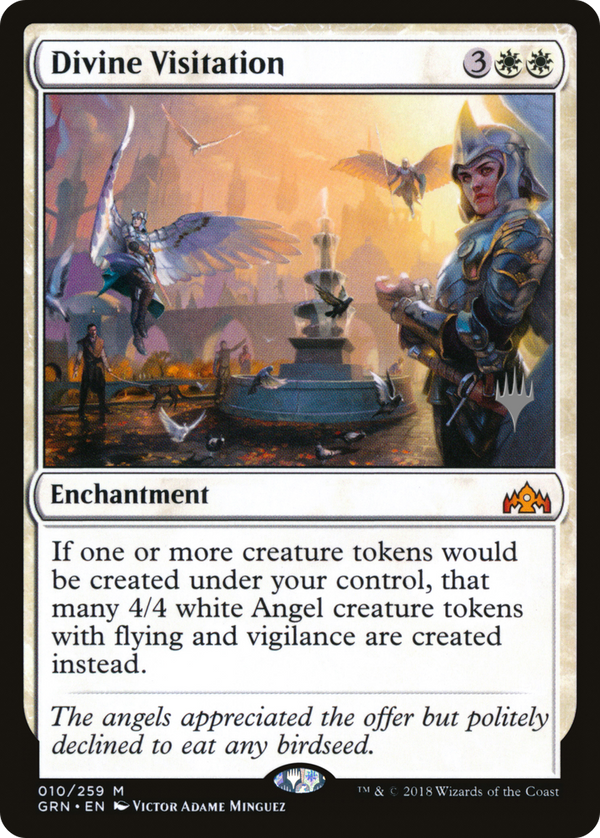 Divine Visitation (PPTHB-010) - Guilds of Ravnica Promos Foil