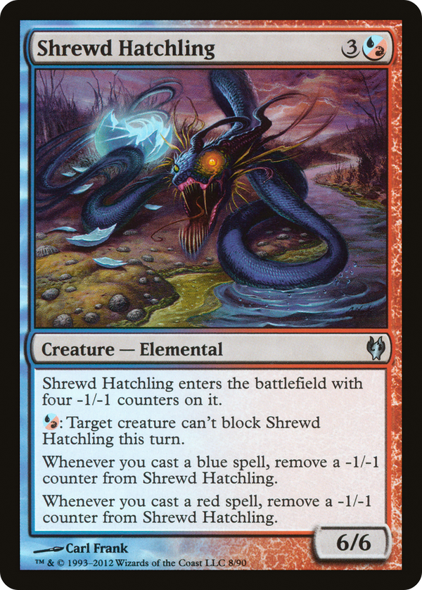 Shrewd Hatchling (DDJ-008) - Duel Decks: Izzet vs. Golgari