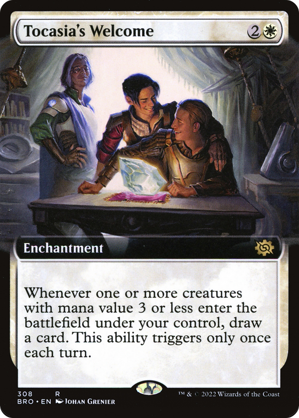 Tocasia's Welcome (Extended Art) (BRO-308) - The Brothers' War: (Extended Art)