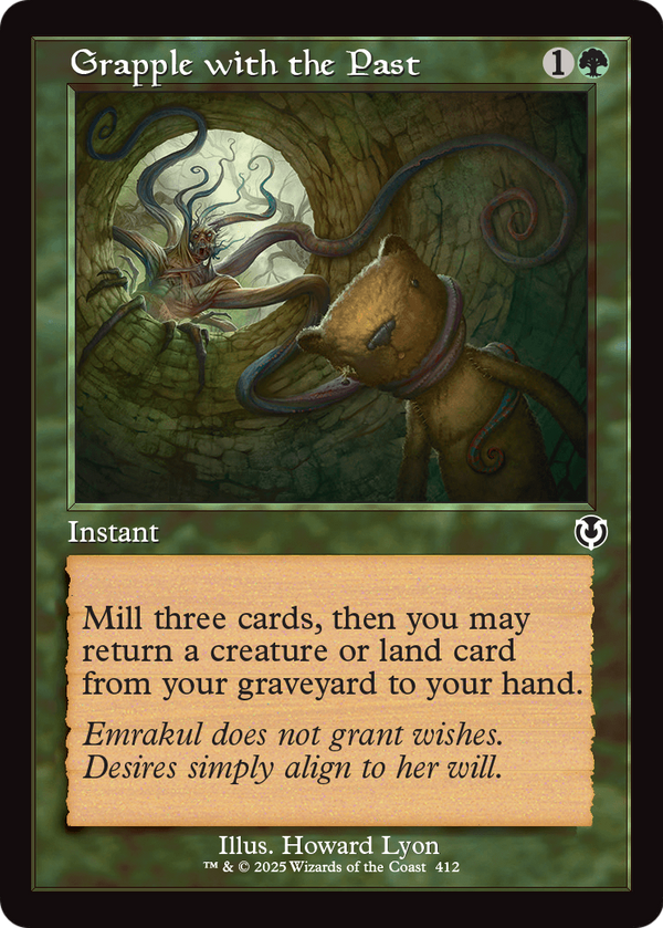 Grapple with the Past (Retro Frame) (INR-412) - Innistrad Remastered Foil