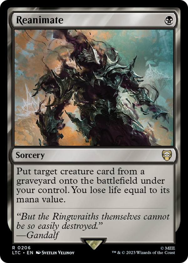 Reanimate (LTC-206) - Tales of Middle-earth Commander