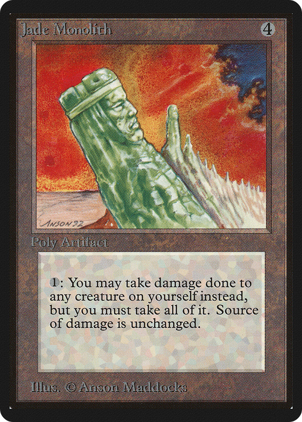 Jade Monolith (LEB-) - Limited Edition Beta
