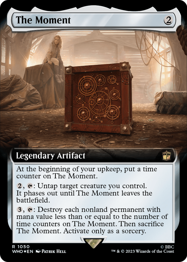 The Moment (Extended Art) (Surge Foil) (WHO-1050) - Doctor Who: (Extended Art) Foil