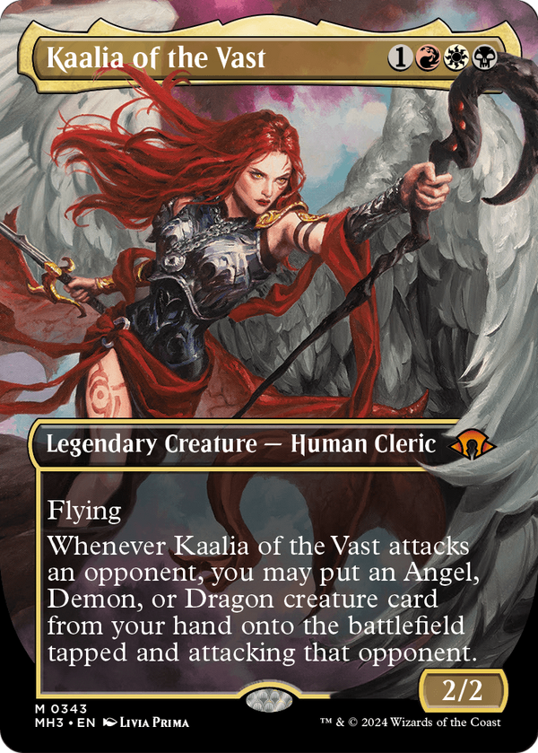 Kaalia of the Vast (Borderless) (0343) (MH3-343) - Modern Horizons 3