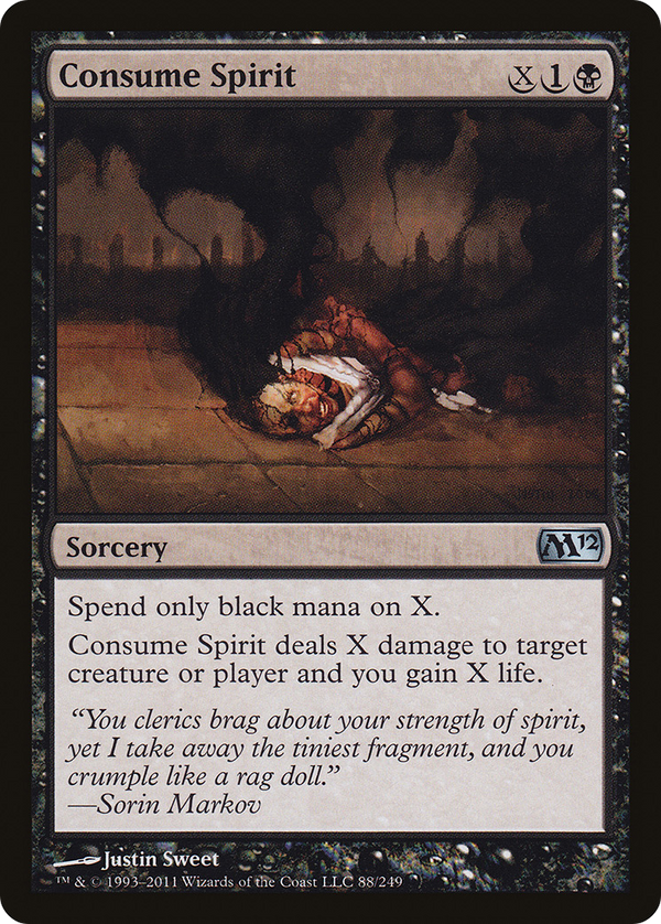 Consume Spirit (M12-088) - Magic 2012