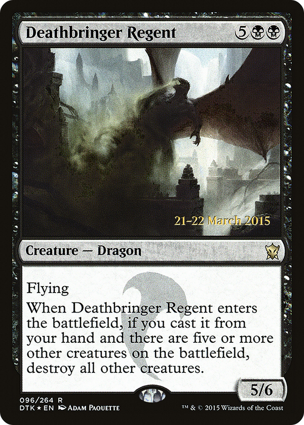 Deathbringer Regent (PRE-96S) - Dragons of Tarkir Promos Foil