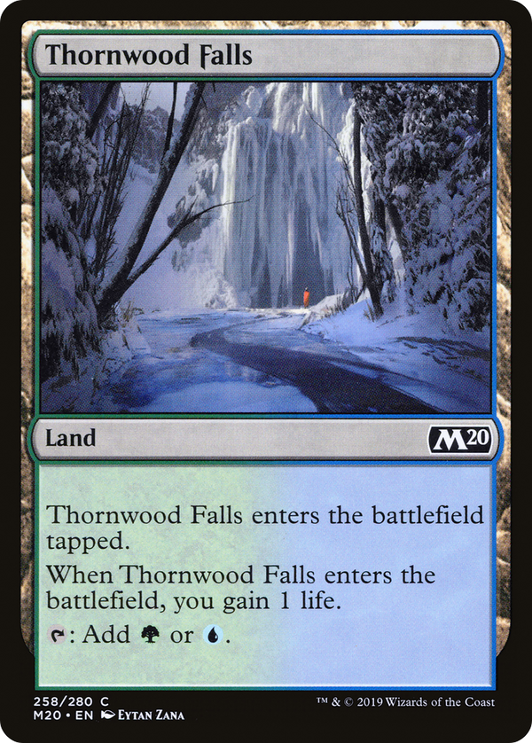 Thornwood Falls (M20-258) - Core Set 2020 Foil