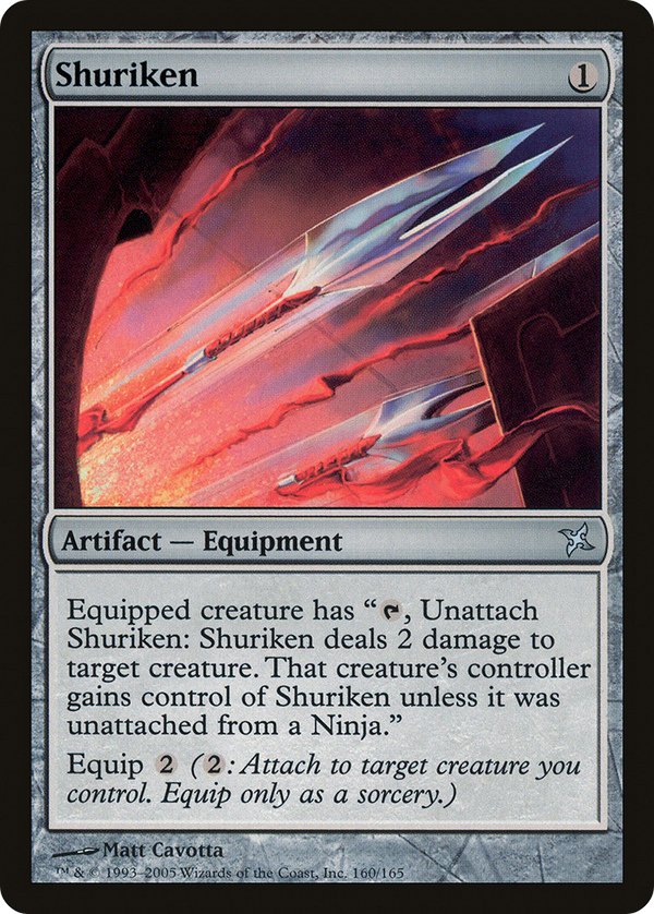 Shuriken (BOK-160) - Betrayers of Kamigawa
